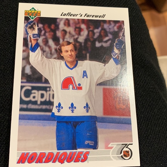 Guy lafleur Quebec nordiques 1991-92 upper deck cards. New pkg. 22 cards - Picture 1 of 7